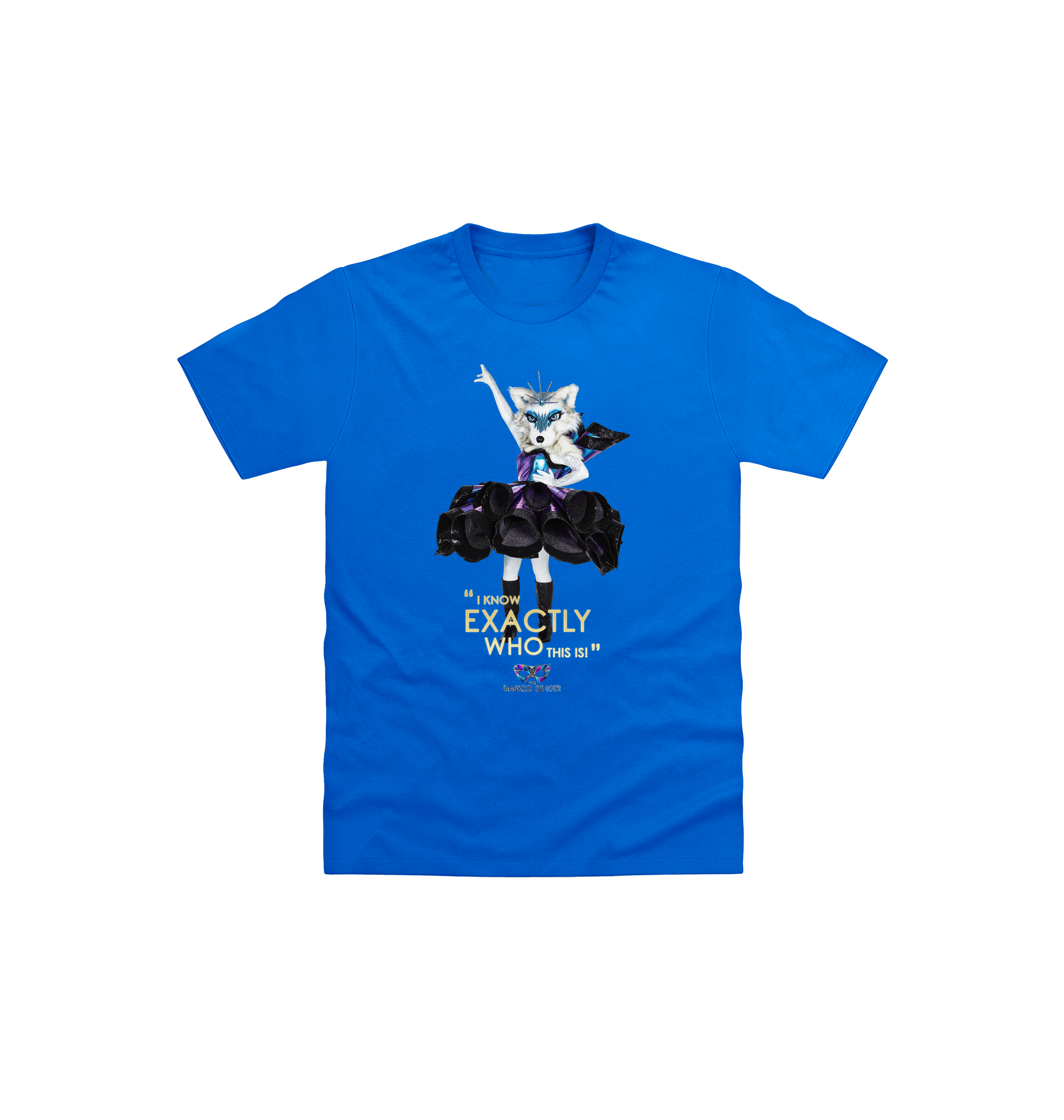 Royal Printed Kids T-Shirt Front